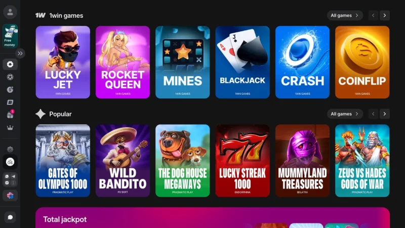 1Win Popular Slots