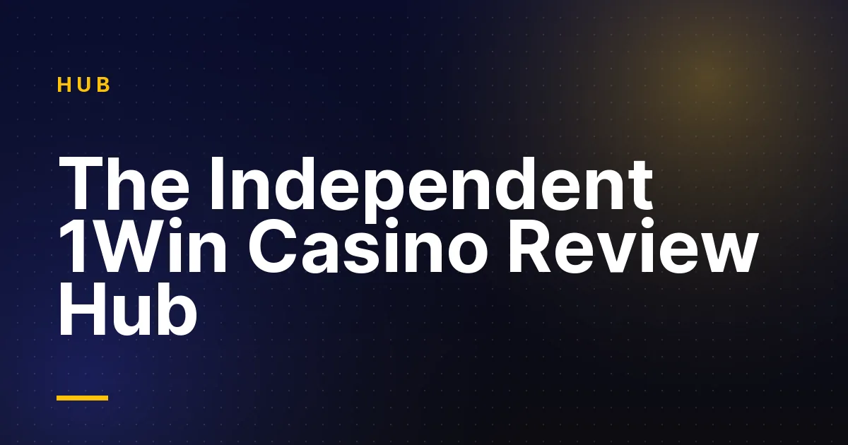 1wincasino.ca Review: A Top Choice for Canadian Players